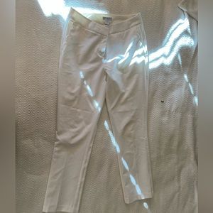 White dress pants with cute side detail